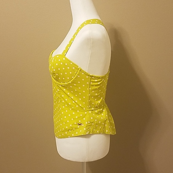 Polka Dot Lime Tank - Picture 2 of 4